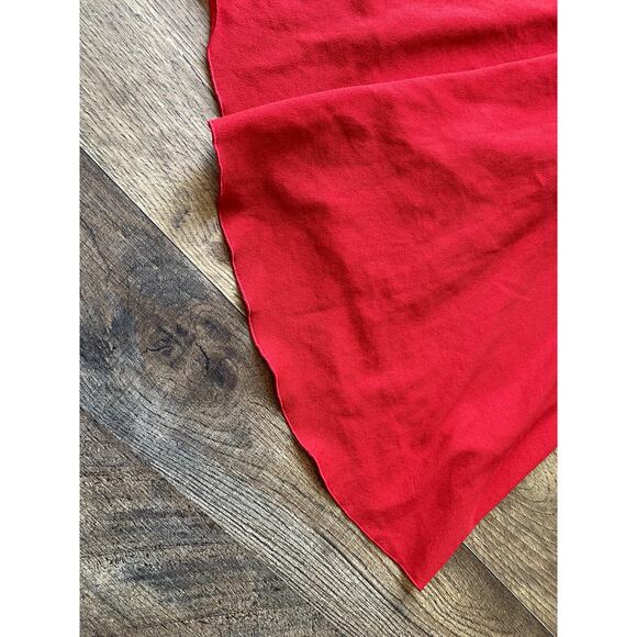 Vintage Gold Label Victoria's Secret Red Babydoll Slip Dress - Small - Picture 9 of 11